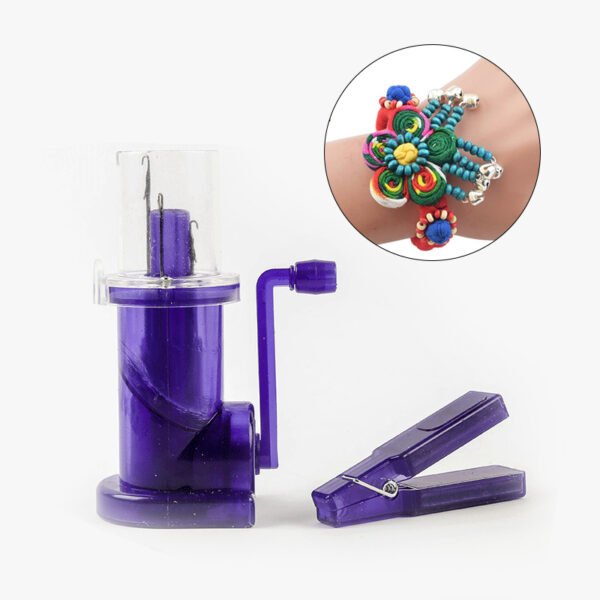 DIY Hand Knitting Machine Creative Craft Knit Loom Spool Knitter For Ornaments Making Rope
