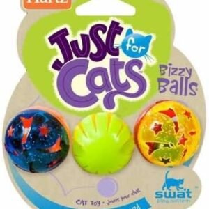Just for Cats Bizzy Balls Cat Toy for all breed sizes