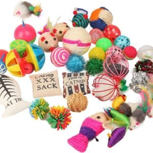 Cat Toys Variety Pack for Kitty 20 Pieces
